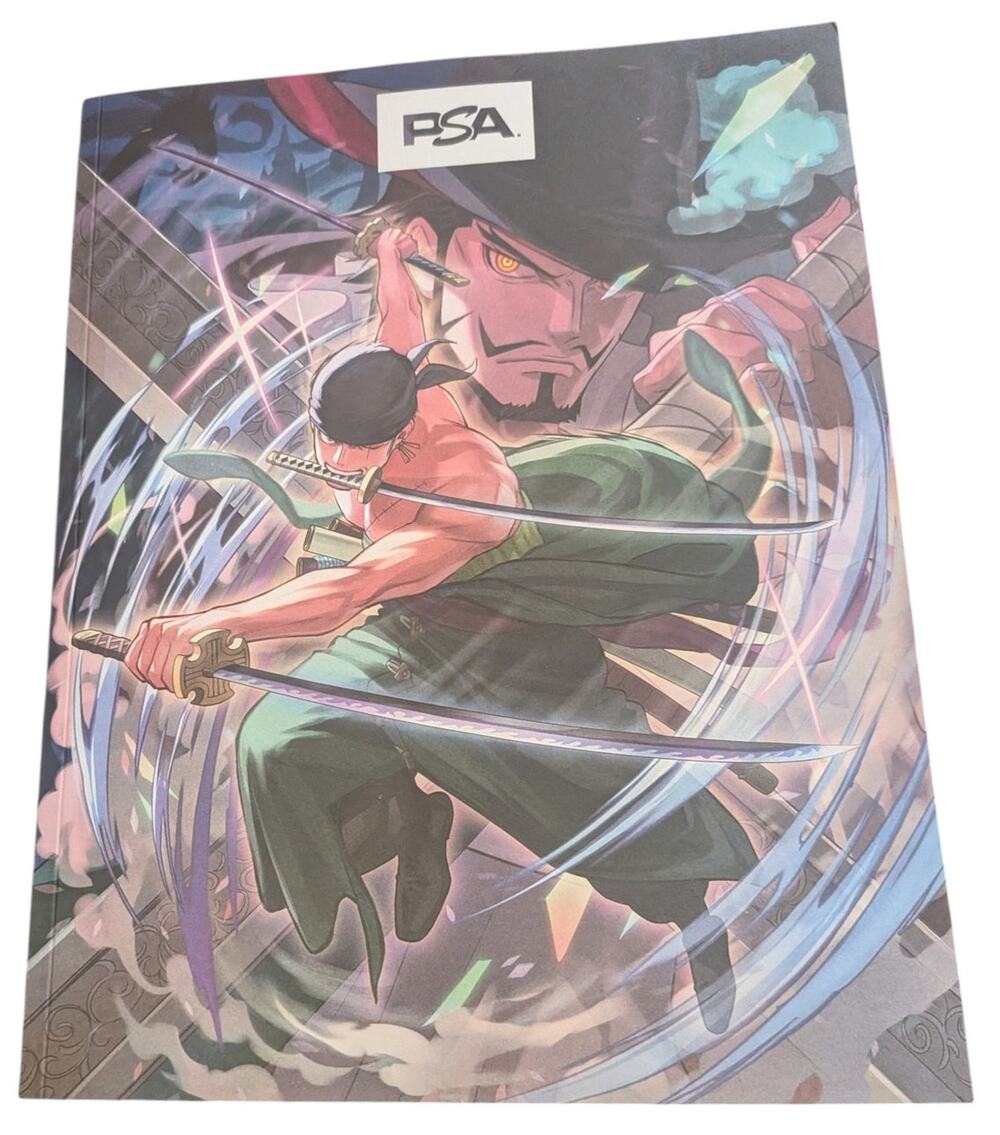PSA Card Magazine July 2026 One Piece Magazine Volume No 28 Roronoa Zoro Cover